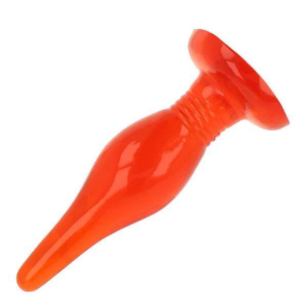 BAILE - RED SOFT TOUCH ANAL PLUG 14.2 CM 3